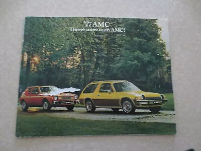 1977 AMC Pacer Gremlin Hornet Matador Advertising Booklet American Motors / USA • $35