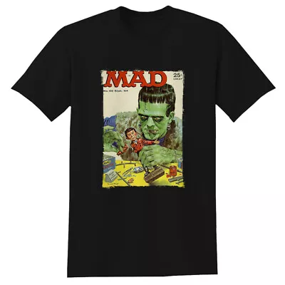 1964 Mad Magazine Cover Frankenstein  Unisex T Shirt Hoodie Size S-5XL • $29.99