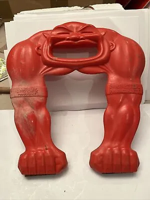 Vintage Wham-O Monster Magnet Red Genie W/ Magnets 8  Tall As Is Works • $9.99