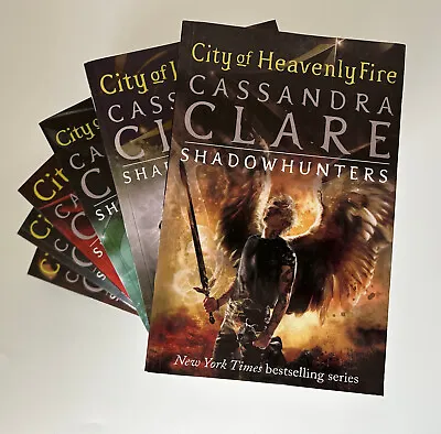 Mortal Instruments Complete Series Set Paperback Books 1-6 Cassandra Clare UK Ed • $34.99