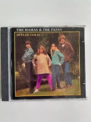 The Mamas & The Papas - Hits Of Gold (uk Audio Cd 1990) • £1.86