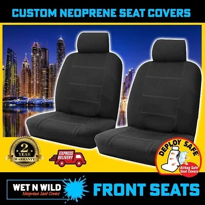 $113.95 • Buy WET N WILD Neoprene Seat Covers Front For Mitsubishi Triton MQ MR GLX GLS 15-On