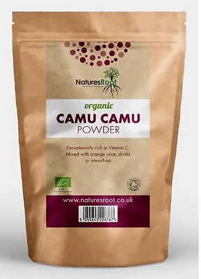 Organic Camu Camu Berry Powder - Natural Vitamin C | Superfood Fruit | Raw |  • £8.99