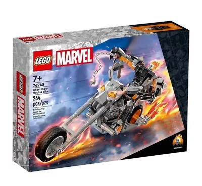 Lego Marvel Ghost Rider Mech & Bike (76245) - Brand New In Sealed Box • $35.99