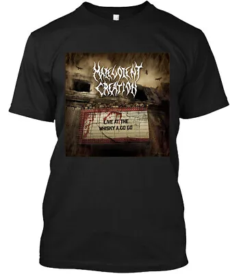 New Malevolent Creation Live At The Whisky A Go Go American T-shirt Size S-2XL • $19.31