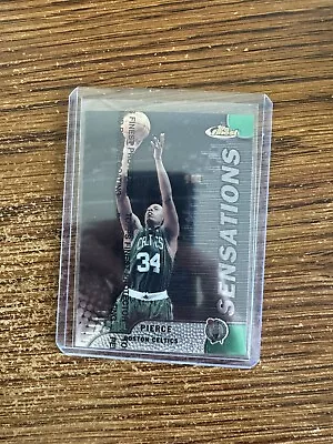 1999-00 Topps Finest Paul Pierce Sensations W/ Coating #127 Celtics • $1.50