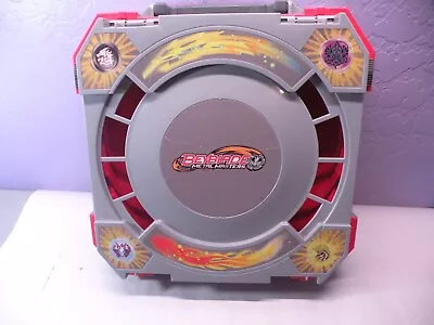 Beyblade Metal Fusion Battle Arena Stadium Folding Travel Case Grey Gray • $41.15