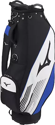 MIZUNO Golf Men's Cart Caddy Bag NX.2 Black Blue 9 X 47 Inch 2.2kg 5LJC2322 • $100.48