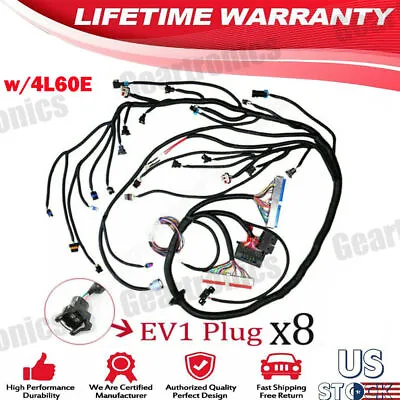 LS1 Engine Fits 97-06 Vortec DBC Standalone Wiring Harness 4.8 5.3 6.0 W/ 4L60E • $56.87