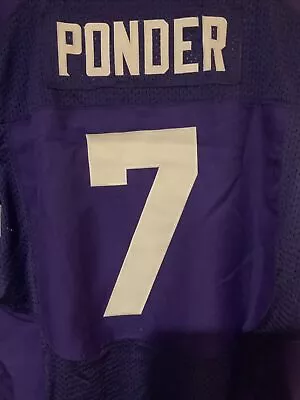 NEW Christian Ponder Minnesota Vikings NIKE NFL Football Jersey #2 • $80