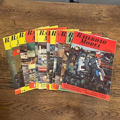 1954 Model Railroader Magazine Lot Of 12 Full Year Vintage Trains Engine A7 • $24.99