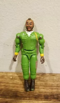 The A-Team Mr.T B.A. Baracus Green Suit Action Figure/ Cannell Prod. 1983 • $24.90