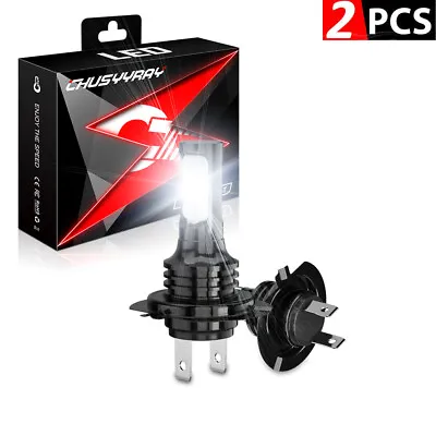 2X H7 LED Headlight Bulbs 6000K White For Yamaha Super Tenere XTZ1200 2012-2021 • $12.99