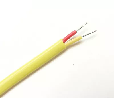 K-type Thermocouple Wire AWG 24 Solid PVC Probe Sensor Insulation Extension 1 Yd • $2.59