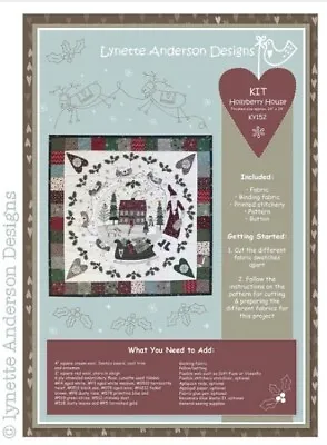 Hollyberry House - Kit By Lynette Anderson Designs • £65