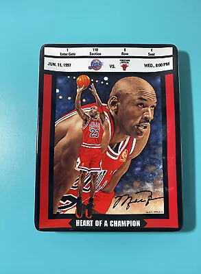 Michael Jordan Collectors Plate  Heart Of A Champion  • $22.50