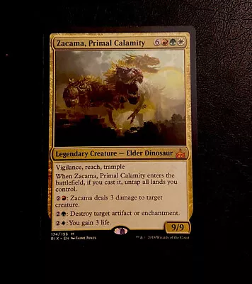 ​​​Zacama Primal Calamity - Rivals Of Ixalan - Magic The Gathering • $28