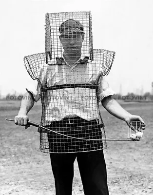 1920s Vintage GOLF CADDY Photo Picture BODY ARMOR Photograph Print 8x10 Or 11x14 • $4.95