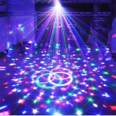 £9.19 • Buy Party Disco Remote Control Stage Lights LED Magic Ball Light Colorful Lamp