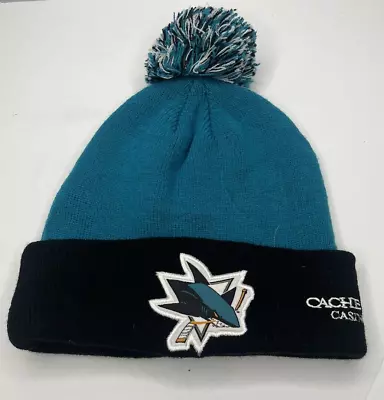 San Jose Sharks NHL Oakland A's Athletics MLB Knit Cap Hat Beanie Cache Creek • $19.99