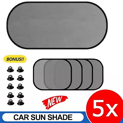 Car Window Sun Shade UV Protection Rear Side Window Curtain Baby Protection • $13.99