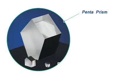 Penta Prism Optical K9 Glass Pentagonal Prism 5x5x5x5.45mm Optical Instrument • $27.17