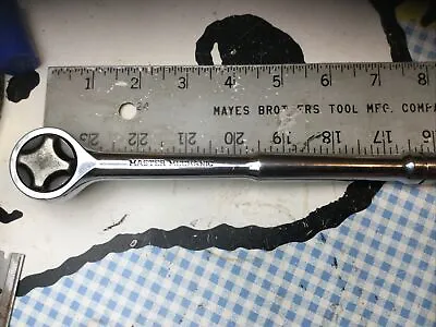Vintage Master Mechanic #p1260 - 3/8  Drive Ratchet Socket Wrench • $12