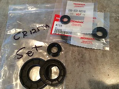 Honda CR125 MT125 MR175 Elsinore Engine Seal Set CR125M 1973 - Main Crank Seals • $24.95