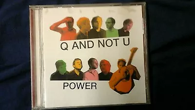 Q And Not U - Power. Cd • £13.37