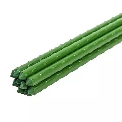 Hydroponics Garden Plant Stakes Support Sticks Canes Pole Grow Tools 10 Pack 6ft • £28.99