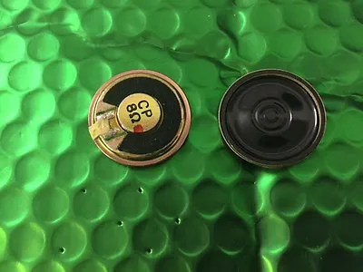 2 X Speaker Mini Speaker 8 Ohm 30mm Magnet Audio UK Stock Philips **2 Per Sale** • £4.98