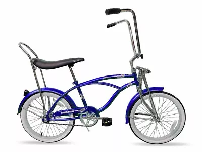 20  Beach Cruiser Bicycle Bike Lowrider Micargi Hero Boy Blue Classic Cruiser • $294.99