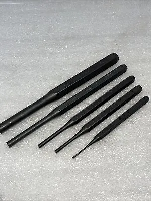 $39.99 • Buy SK Hand Tools Straight Pin Punch Set, 5 Piece, 1/16, 1/8, 5/32, 1/4, 3/8 New USA