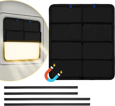 $59.99 • Buy Funomo RV Large Side Window Shade 31 × 27 Inch Foldable Magnet RV Blackout Wi...