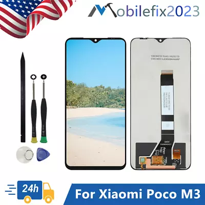 For Xiaomi Poco M3 6.53  LCD Display Touch Screen Digitizer Replace M2010J19CG • $20.79