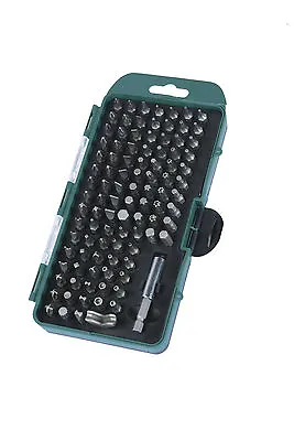 Mannesmann Screwdriver Bit Set 100 Pcs / 1/4  Torx Hexagon Incl. Adapter GS TUV  • £15.99