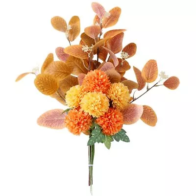 Wedding Chrysanthemum Ball Fake Flowers Silk Flower Artificial Flowers • £13.15