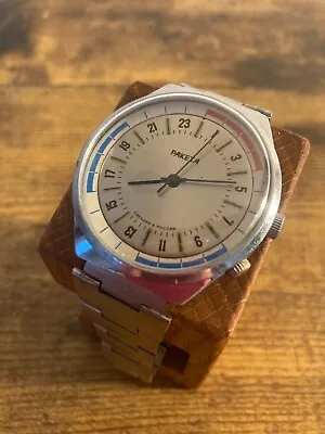 NOS RAKETA 24 HOURS POLAR ANTARCTIC USSR Russian Mechanical Wristwatch 2623H • £179.99