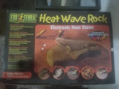 Exo Terra Heat Wave Rock - Large - 12 X 7 In - 15 Watt • $34.99