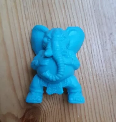 Monster In My Pocket - MIMP - Series 2 Rare - Blue / Cyan Ganesha • $6.31