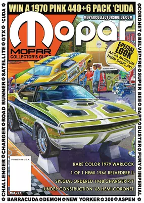 Mopar Collector's Guide #395 May 2021 • $10.99