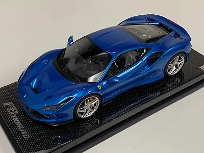 1/18 MR Collection Ferrari F8 Tributo Coupe Blue 2019 Geneva Auto #8/99 FE027B • $699.95