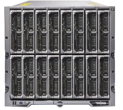 Dell PowerEdge M1000E Chassis W/ 16x M620 Blade Server 32x E5-2640 512GB Ram • $11394.31