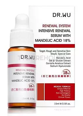 NEW DR.WU Intensive Renewal Serum With Mandelic Acid 18% 15ml • $34.99