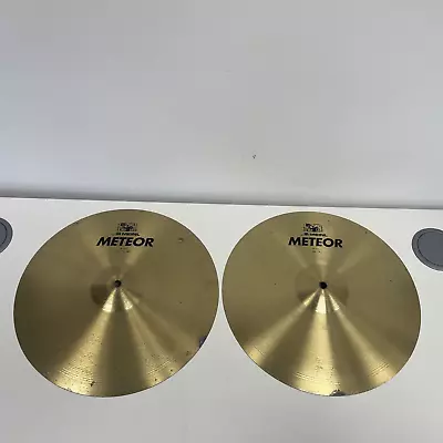 Meinl Meteor 14  Hi Hat Cymbals (Pair) • $50.53