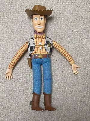 DISNEY  PIXAR  Vintage Pixar Talking Woody Working - Thinkway Toys • £19.99