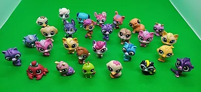 LPS Littlest Pet Shop Bundle 28 Figurines Teeniest Tiniest Toys Mid Sized Ones • £22