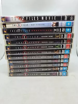 The X-Files Complete Series 1-9 + Extras DVD Region PAL 4 Good Condition Classic • $76.46