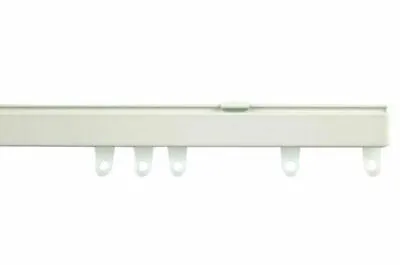 240cm Metal Curtain Track + 4 Extra Brackets (10) - HEAVY CURTAIN - TWO HALVES • £26.99