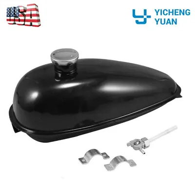 4L Gas Fuel Petrol Tank Fit 49cc 60cc 80cc Motorized Bicycle Bike • $39.99